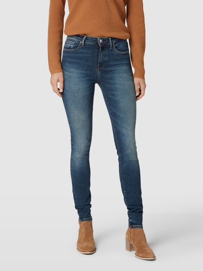 Tommy Hilfiger Slim fit jeans met labeldetails, model 'COMO' Donkergrijs - 4