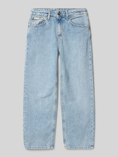 Calvin Klein Jeans Jeansy o kroju relaxed fit z czystej bawełny model 'SKATER JEAN' Niebieski 1
