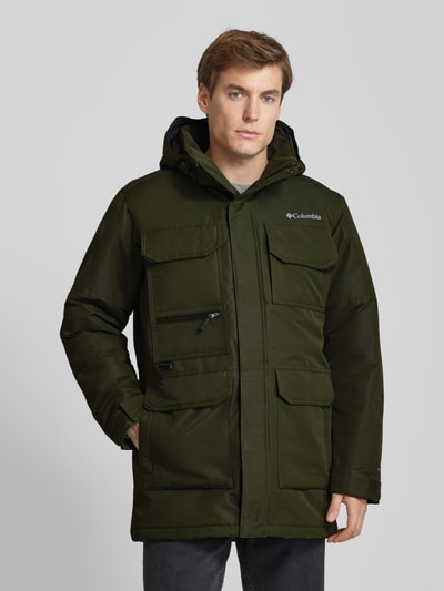 COLUMBIA Parka mit Label-Print Modell 'LANDROAMER' Oliv 4