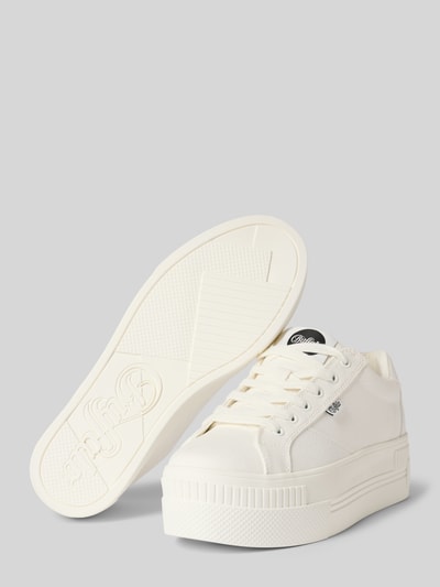 Buffalo Sneakers met plateauzool model 'PAIRED' Wit - 4
