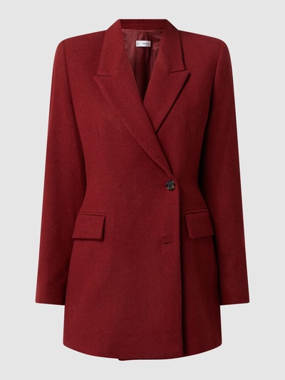 Mango Blazer mit 2-Knopf-Leiste Modell 'Coach' Rot 2