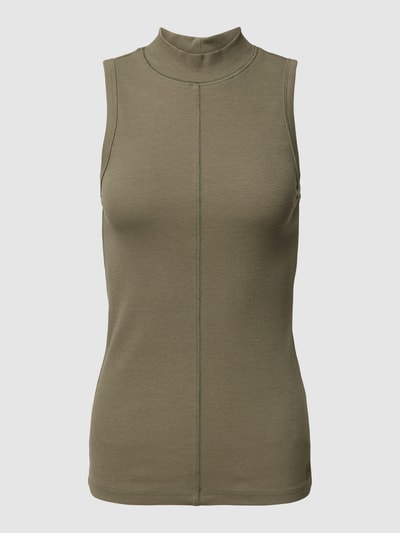 G-Star Raw Tanktop met turtleneck Olijfgroen - 2