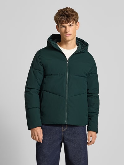 Jack & Jones Steppjacke mit Kapuze Dunkelgruen 4