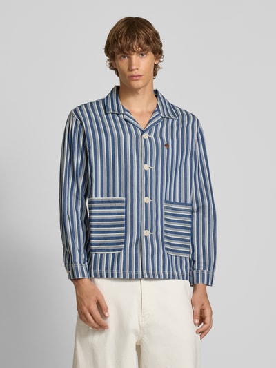 BLKVIS Regular fit overhemdjack met reverskraag Offwhite - 4