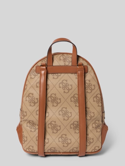 Guess Rucksack im Logo-Design Modell 'ERENIA' Hellbraun 4