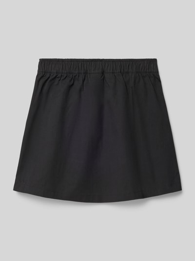 adidas Originals Spódnica mini z wyhaftowanym logo Czarny 3