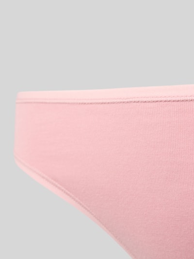 Skiny Slipy o kroju slim fit z mieszanki bawełny w zestawie 2 szt. Różowy 2