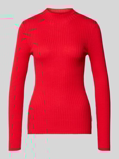 Armedangels Slim fit pullover van puur biologisch katoen, model 'ALAANIA' Rood - 2