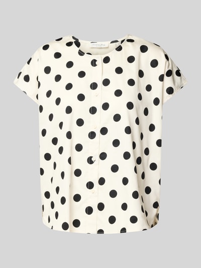 Christian Berg Woman Hemdbluse mit Knopfleiste Offwhite 2