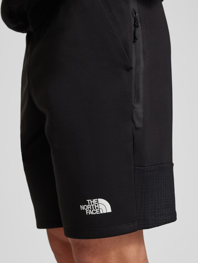 The North Face Sweatshorts met labelprint Zwart - 3