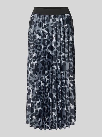 Vila Plisseerock mit elastischem Bund Dunkelgrau 2