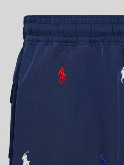 Polo Ralph Lauren Underwear Badehose mit Label-Stitchings Dunkelblau 2