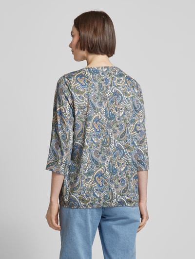 Soyaconcept Blouseshirt van een mix van viscose en katoen, model 'Felicity' Lichtblauw - 5