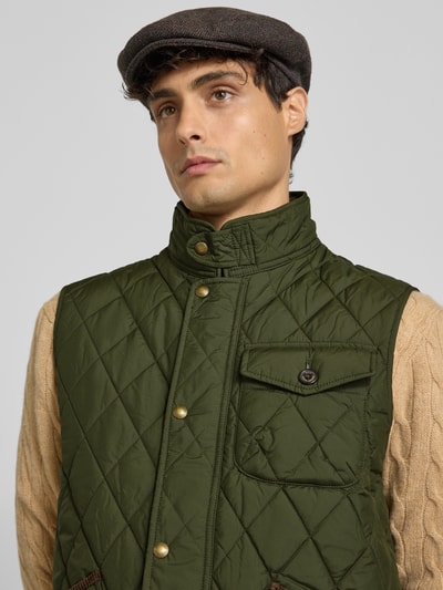 Polo Ralph Lauren Gilet met opstaande kraag Olijfgroen - 3