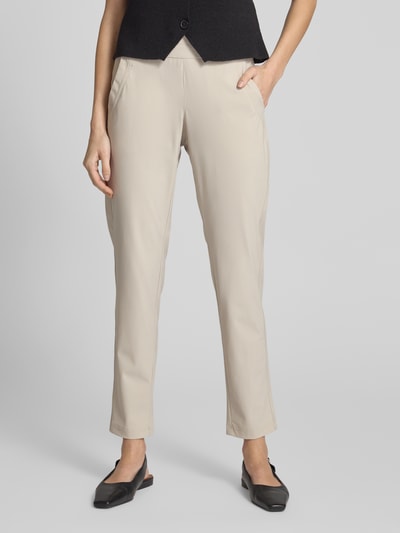 Raffaello Rossi Regular Fit Jogpants mit Tunnelzug Kitt 4