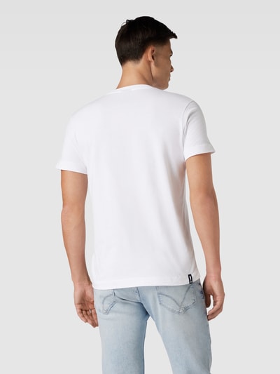 JOOP! Jeans T-shirt z nadrukiem z motywem model ‘Dario’ Biały 5