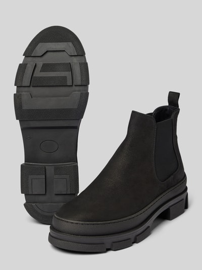 Copenhagen Chelsea Boots aus Leder mit Zugschlaufe Black 3