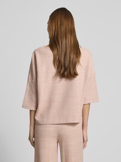 Christian Berg Woman T-Shirt mit überschnittenen Schultern Rosa 5