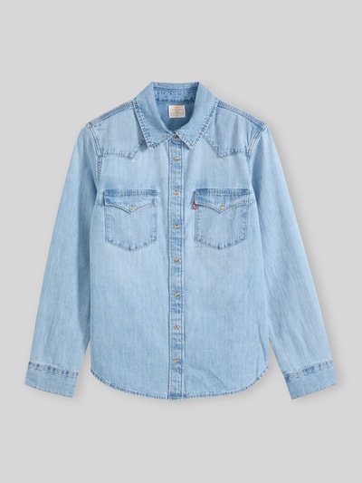 Levi's® 300 Relaxed Fit Jeansbluse aus Baumwoll-Mix Hellblau 1