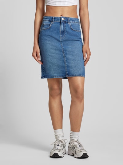 Only Spódnica jeansowa z 5 kieszeniami model ‘WONDER’ Jeansowy niebieski 4