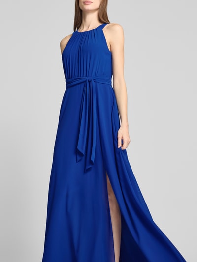 Christian Berg Cocktail Abendkleid mit Schlüsselloch-Ausschnitt Royal 3