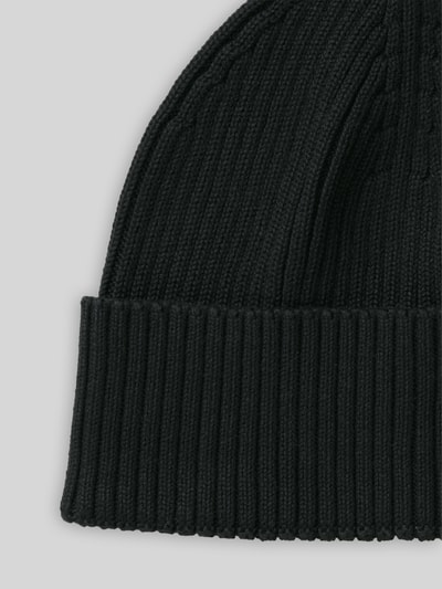 Marc O'Polo Mütze mit Label-Patch BLACK 3