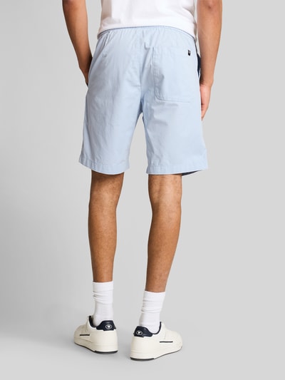 Tom Tailor Denim Regular Fit Sweatshorts aus reiner Baumwolle Hellblau 5