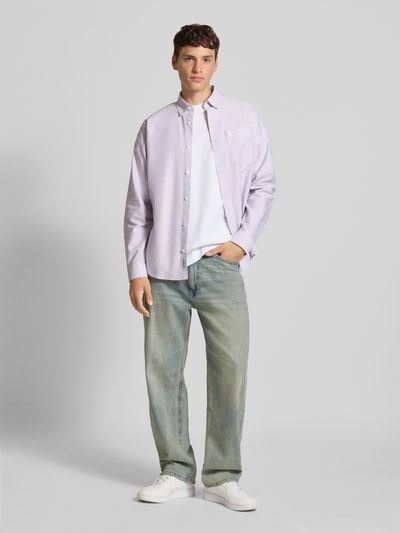 Carhartt Work In Progress Regular Fit Freizeithemd mit Button-Down-Kragen Altrosa 1