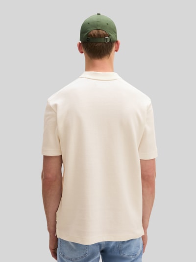 Marc O'Polo Regular Fit Poloshirt aus reiner Baumwolle Offwhite 5