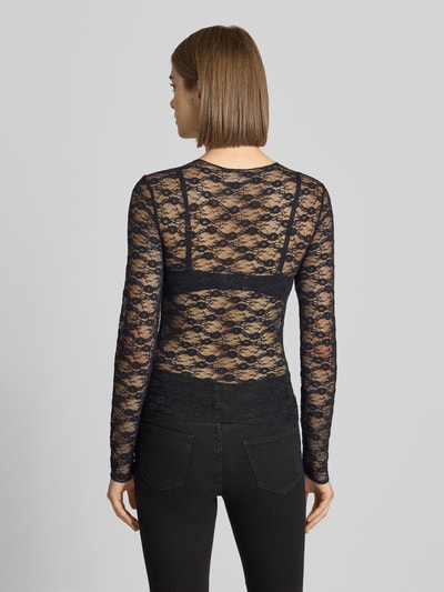 REVIEW Shirt met lange mouwen van florant kant Zwart - 5