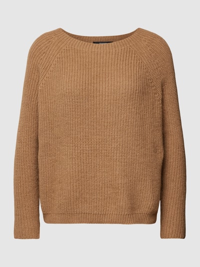 Weekend Max Mara Strickpullover mit Rundhalsausschnitt Modell 'XENO' Camel 2