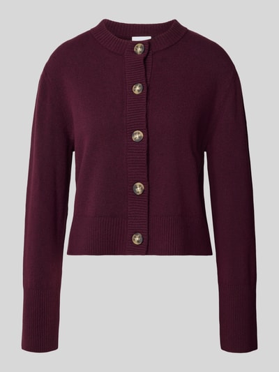 comma Vest met ronde hals Bordeaux - 2