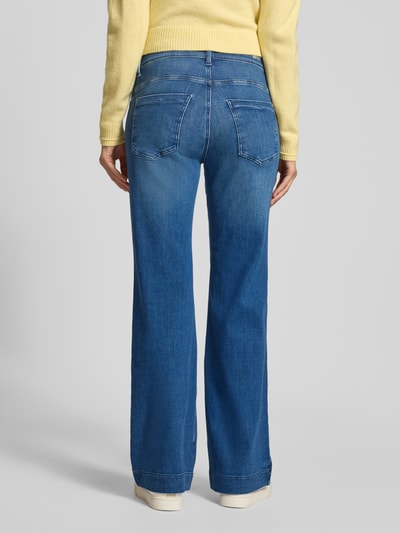 Brax Flared Jeans mit 5-Pocket-Design Modell 'MAINE' Blau 5