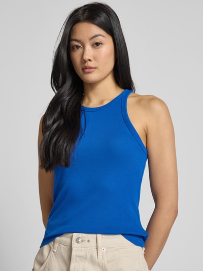 ECOALF Tanktop mit gerippten Abschlüssen Modell 'ARLES' Royal 3