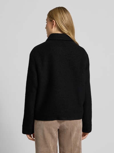 Fuchs Schmitt Kurtka wełniana z wykładanym kołnierzem Czarny 5