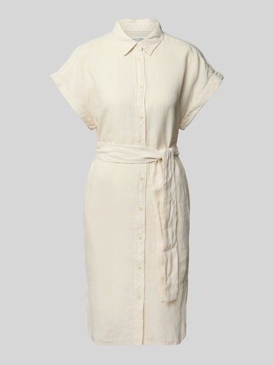 Marc O'Polo Tailliertes Freizeitkleid aus reinem Leinen Sand 2