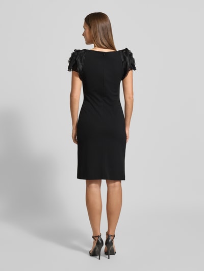 Vera Mont Knielanges Cocktailkleid mit Raffungen Black 5