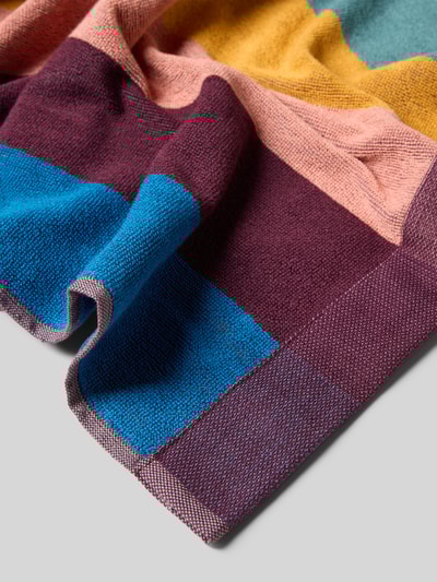 PAUL SMITH Handtuch mit eingefasstem Saum Modell 'ARTIST' Blau 3