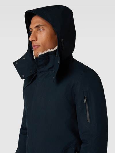 g-lab Jacke mit Kapuze Modell 'MAGNUM' Marine 3
