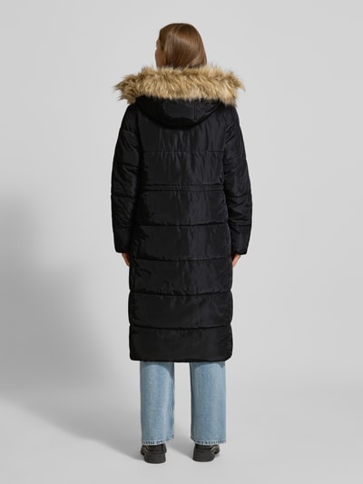 More & More Gewatteerde jas met ritszakken Zwart - 5