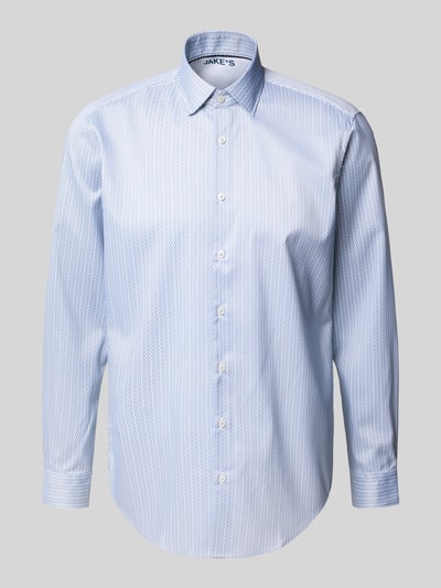 Jake*s Regular Fit Business-Hemd mit Kentkragen Weiss 2