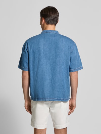 Armedangels Oversized jeansoverhemd van een mix van katoen en lyocell Jeansblauw - 5