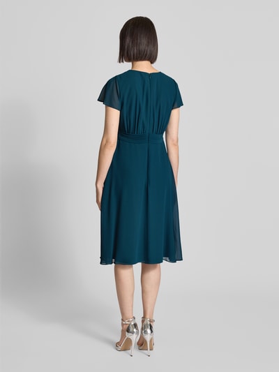 Christian Berg Cocktail Cocktailkleid in Wickel-Optik Lagune 5