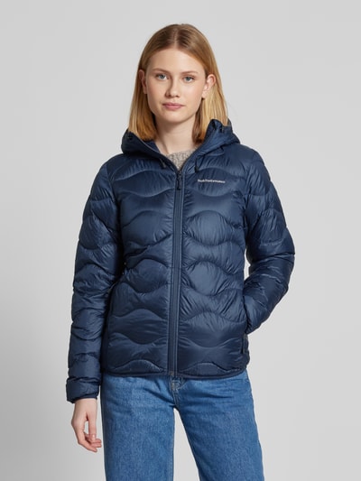 PEAK PERFORMANCE Steppjacke mit Kapuze Modell 'Helium Down' Dunkelblau 4