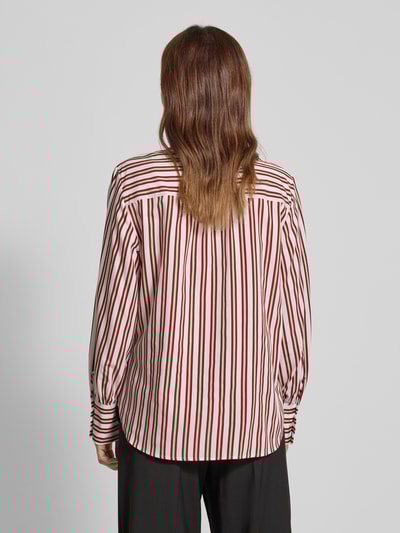 Brax Regular Fit Hemdbluse mit Manschetten Modell 'STYLE.VIC' Bordeaux 5