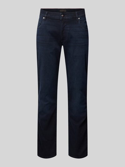 bugatti Straight Leg Jeans im 5-Pocket-Design Dunkelblau 2