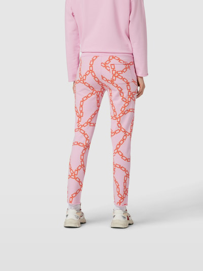 Juvia Sweatpants mit Allover-Print Rosa 5