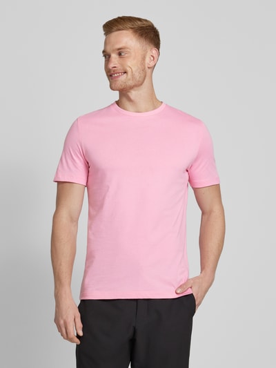 s.Oliver RED LABEL T-shirt met labelprint Roze - 4