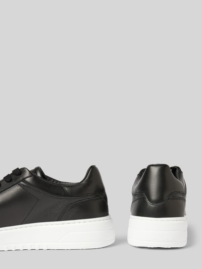 Copenhagen Ledersneaker mit Label-Print Black 2