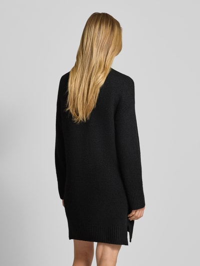 B.Young Strickkleid mit Stehkragen Modell 'Olma' Black 5